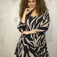Zhenzi Zh-Saia 1023-Tunic 3/4 black