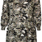 Zhenzi Zh-Saki 1026-Dress L/S Stone green