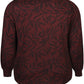 Zhenzi Zh-Sara 1037-Blouse L/S Maroon