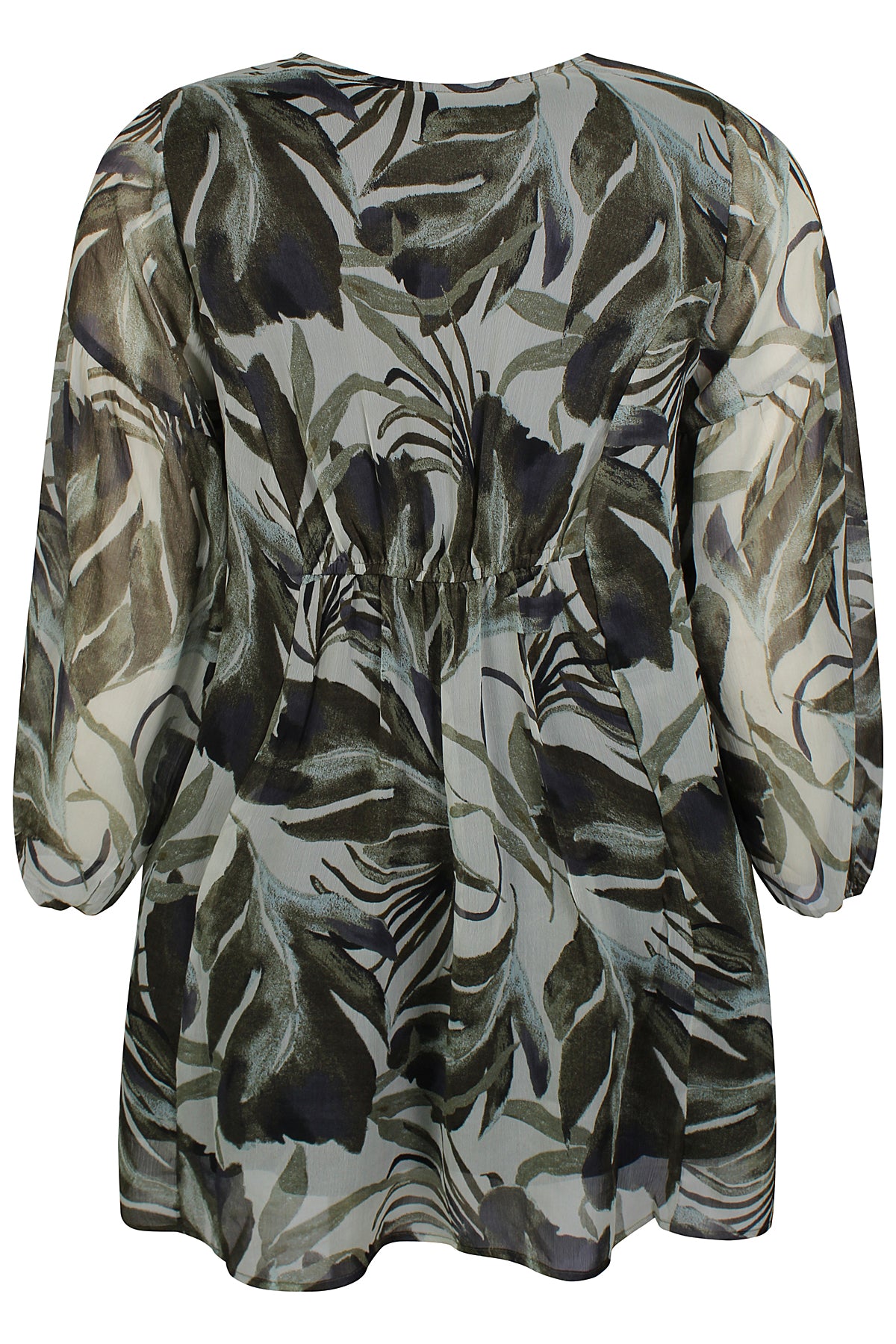 Zhenzi Zh-Seya 1043-Tunic L/S Stone green
