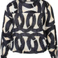 Zhenzi Zh-Sini 1058-Blouse L/S Zwart