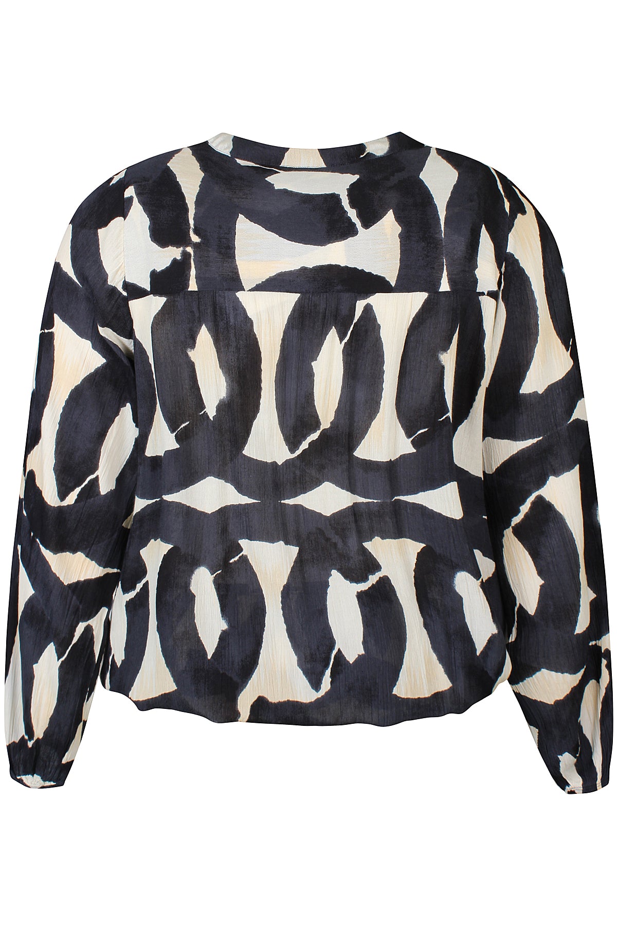 Zhenzi Zh-Sini 1058-Blouse L/S Zwart