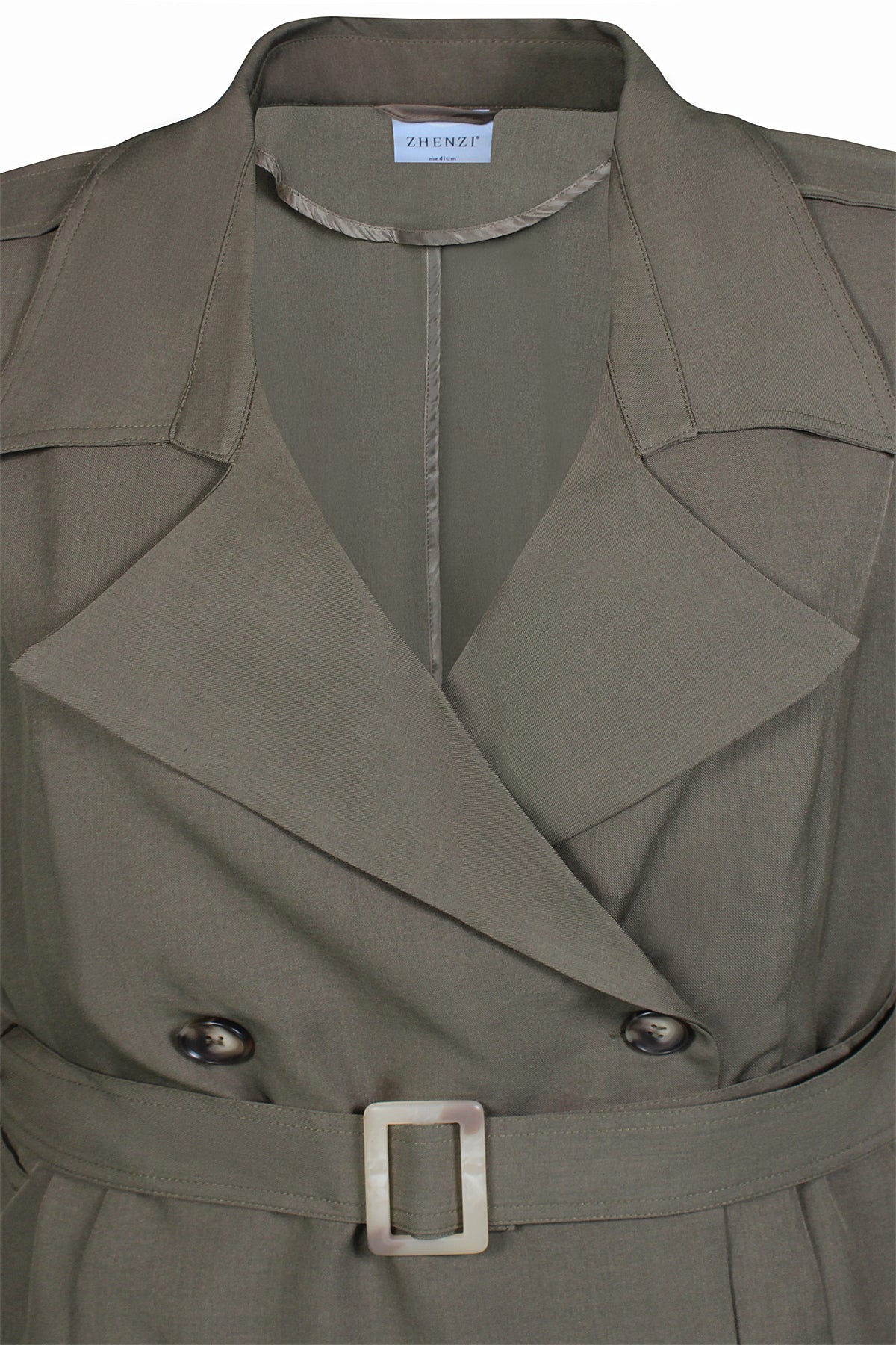Zhenzi Zh-Soon 1068-Blazer Vest N/S Army Way