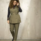 Zhenzi Zh-Soon 1068-Blazer Vest N/S Army Way