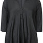 Zhenzi Zh-Thea 1106-T-Shirt 3/4 zwart