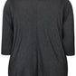 Zhenzi Zh-Thea 1106-T-Shirt 3/4 zwart