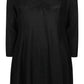 Zhenzi Zh-Toby 1114-Dress L/S Zwart