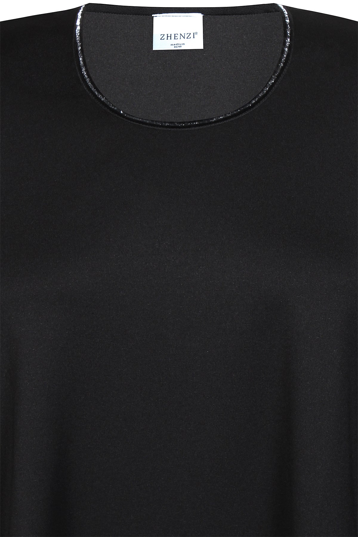 Zhenzi Zh-Tori 1116-Tunic 3/4 Zwart