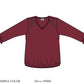 Zhenzi Zh-Vada 1125-Blouse 3/4 Burgundy red