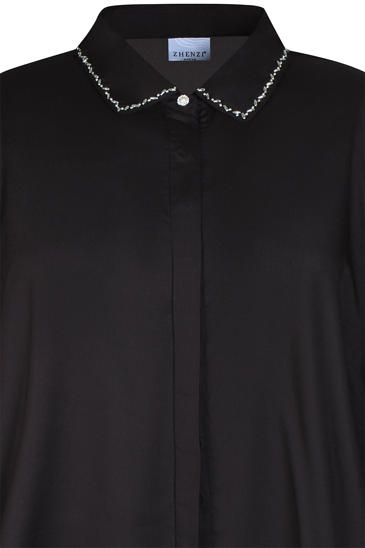 Zhenzi Zh-Vicy 1133-Shirt L/S Zwart