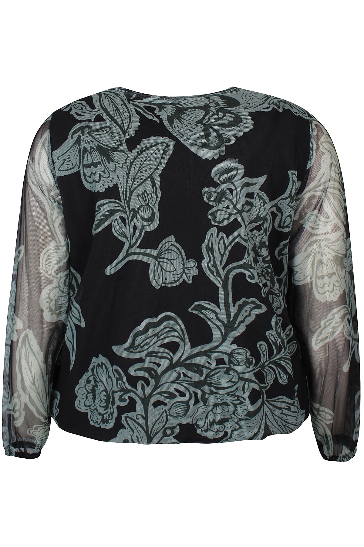 Zhenzi Adley 1173-Blouse 3/4 Clary Sage