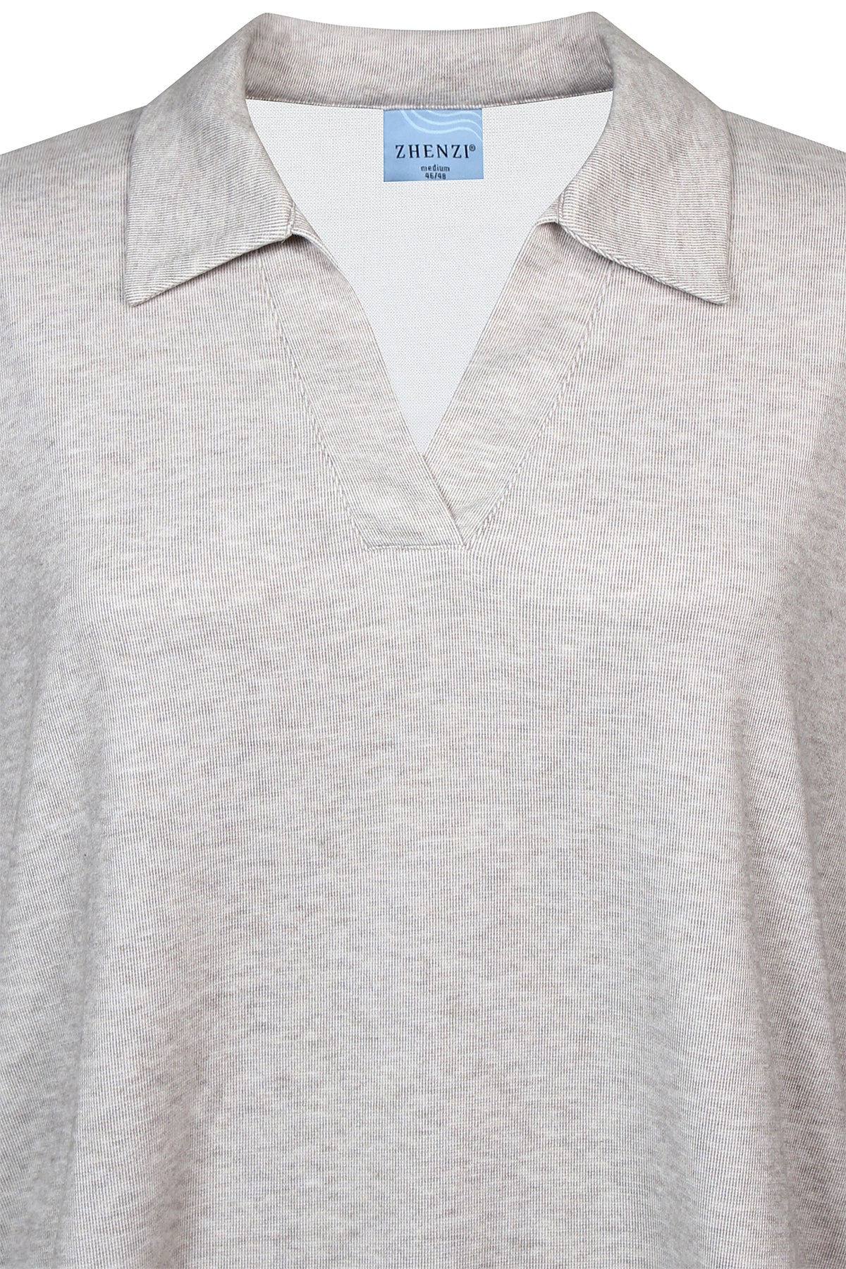 Zhenzi -Alaia 1177-Pullover L/S Latte Melange