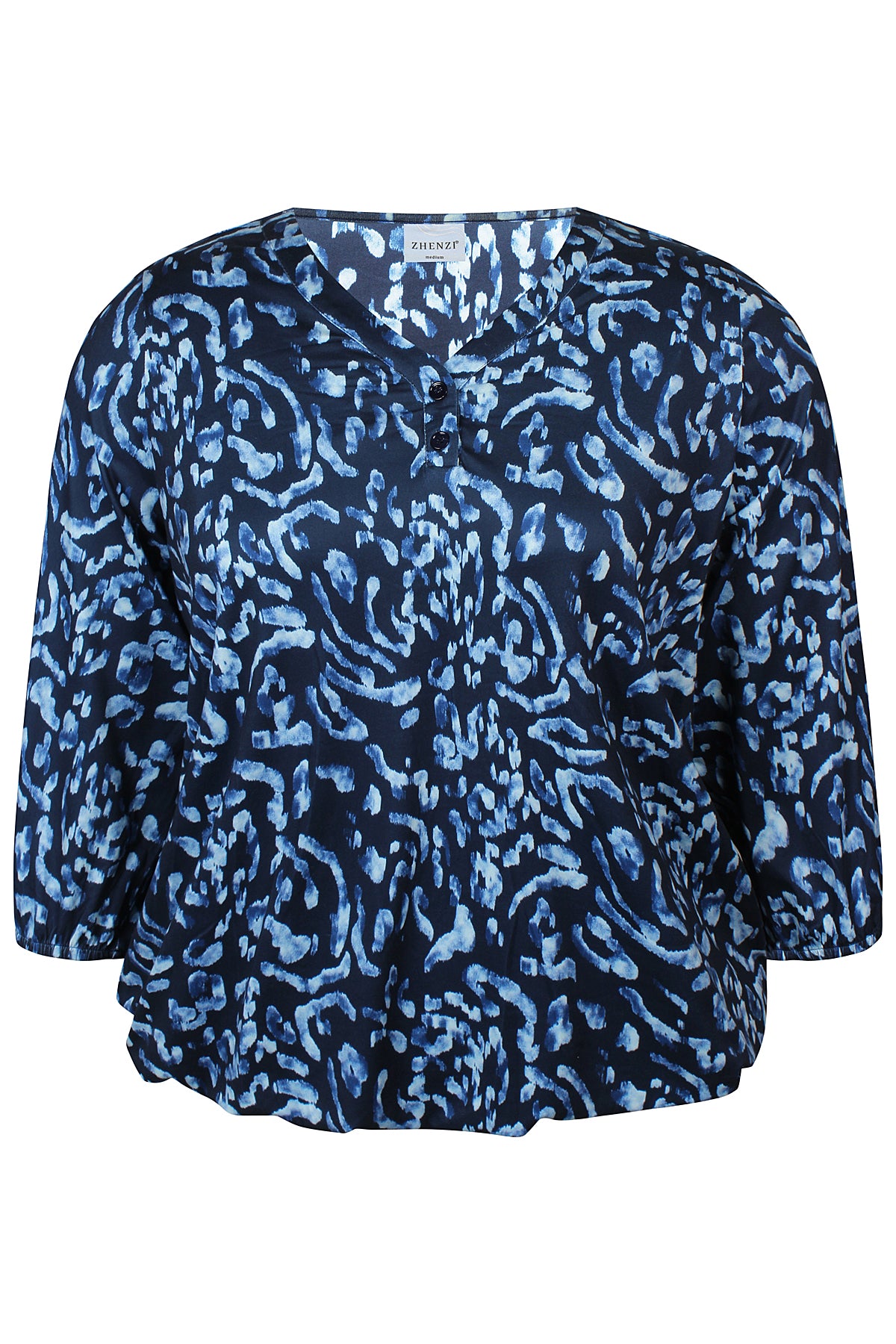 Zhenzi -Alice 1187-Blouse L/S Sky Way