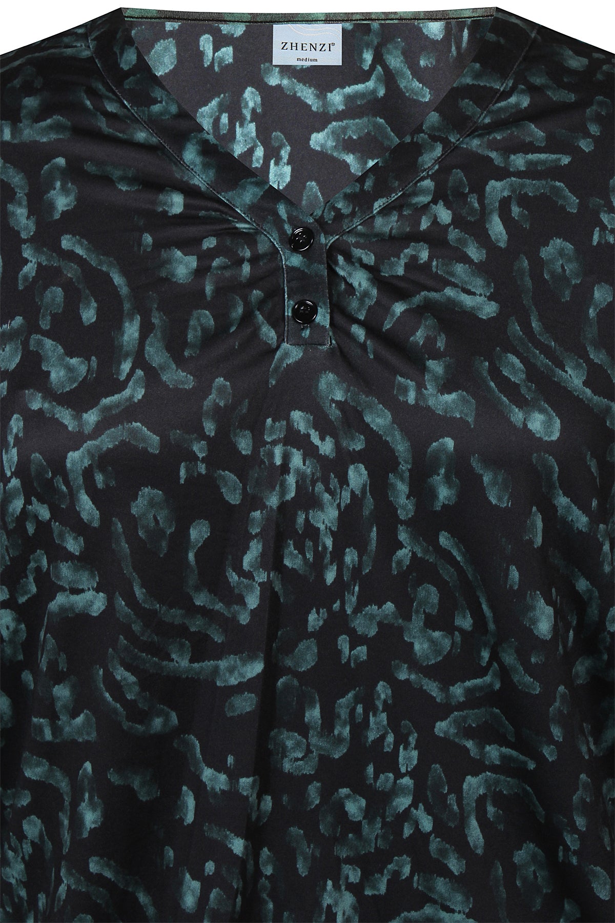 Zhenzi -Alice 1187-Blouse L/S Forest green