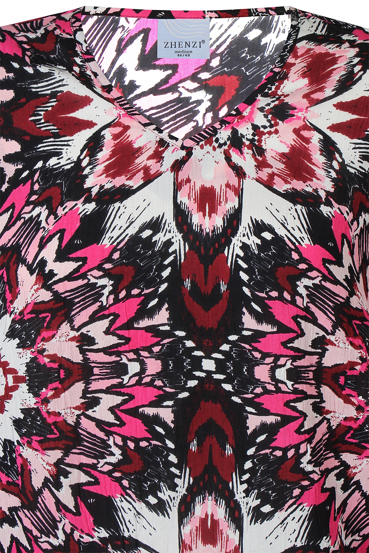 Zhenzi -Anais 1201-Blouse 3/4 Pink Orchid