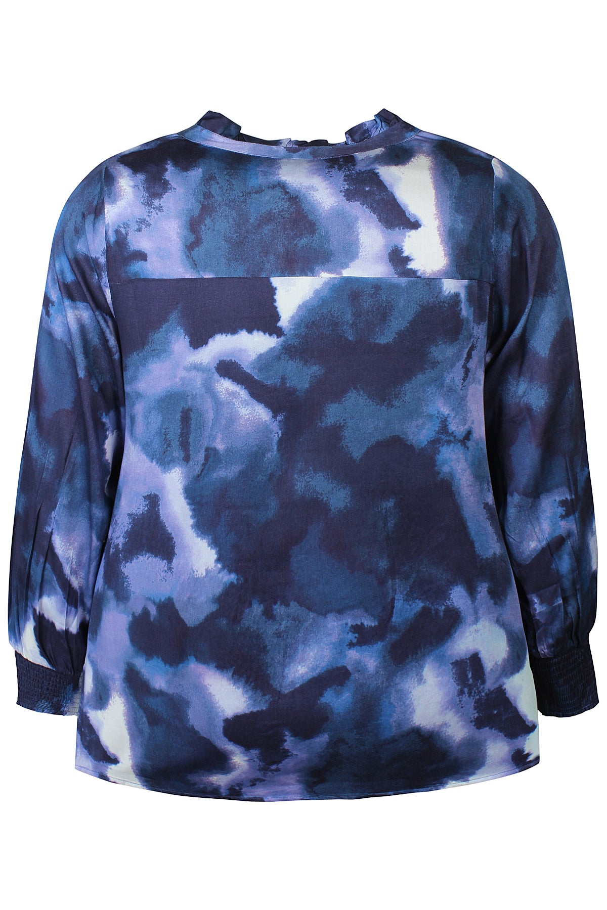 Zhenzi -Anika 1203-Blouse L/S Navy