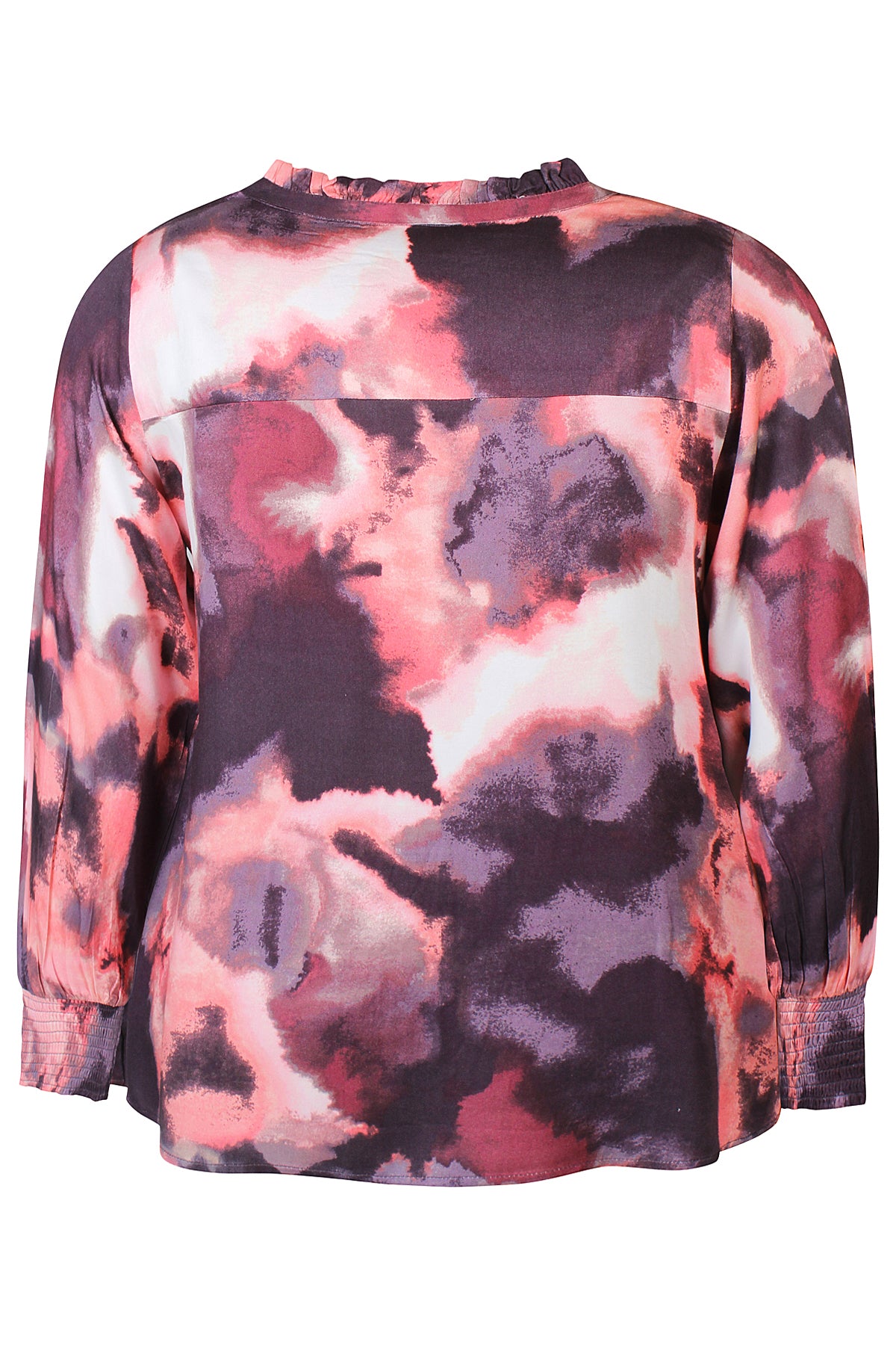 Zhenzi -Anika 1203-Blouse L/S Pink Orchid