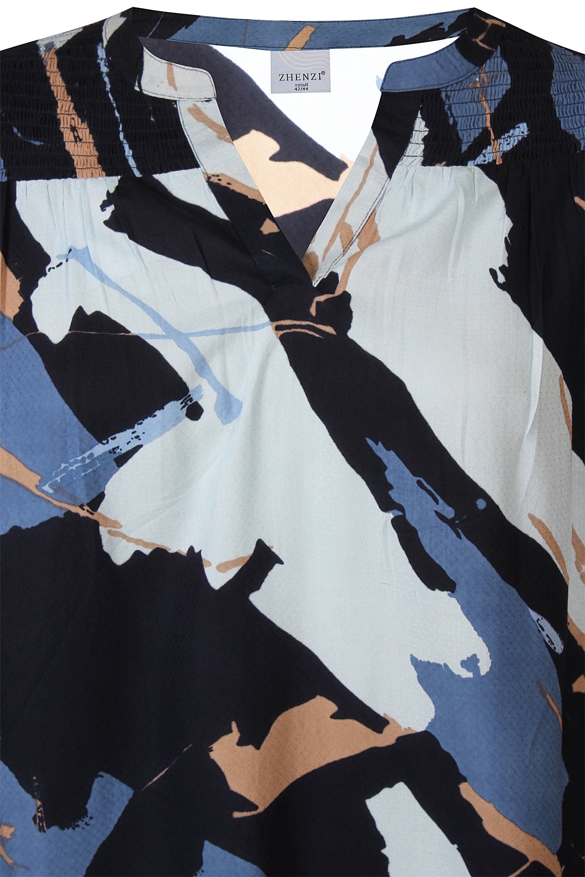 Zhenzi Anity 1205-Blouse L/S Sky