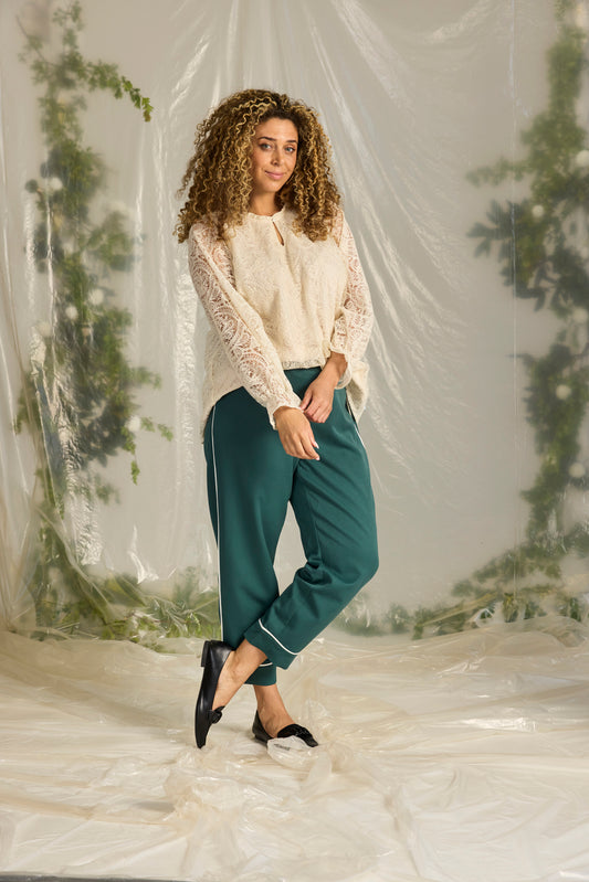 Zhenzi Zh-Suzy 1208-Pants Deep Forest