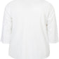 Zhenzi -Annie 1221-T-Shirt 3/4 Off white