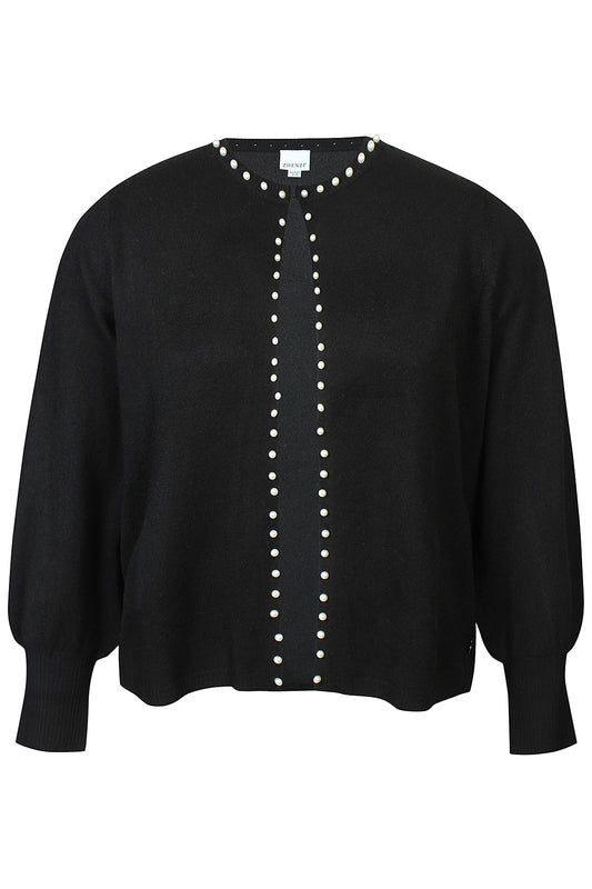 Zhenzi Zh-Elga 1240-Cardigan L/S zwart