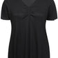 Zhenzi -Lara 1249-T-shirt S/S Black