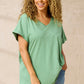 Zhenzi -Alberta 014-T-shirt S/S Cactus green