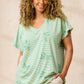 Zhenzi -Alberta 1254-T-shirt S/S Cactus green