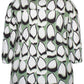 Zhenzi -Sylva 1260-Blouse 3/4 Cactus green