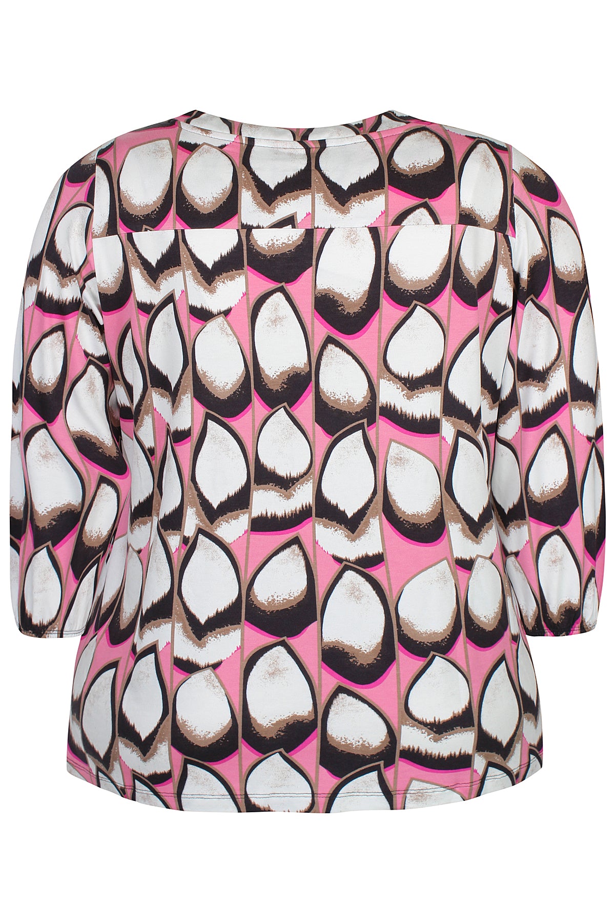 Zhenzi -Sylva 1260-Blouse 3/4 Pink Orchid