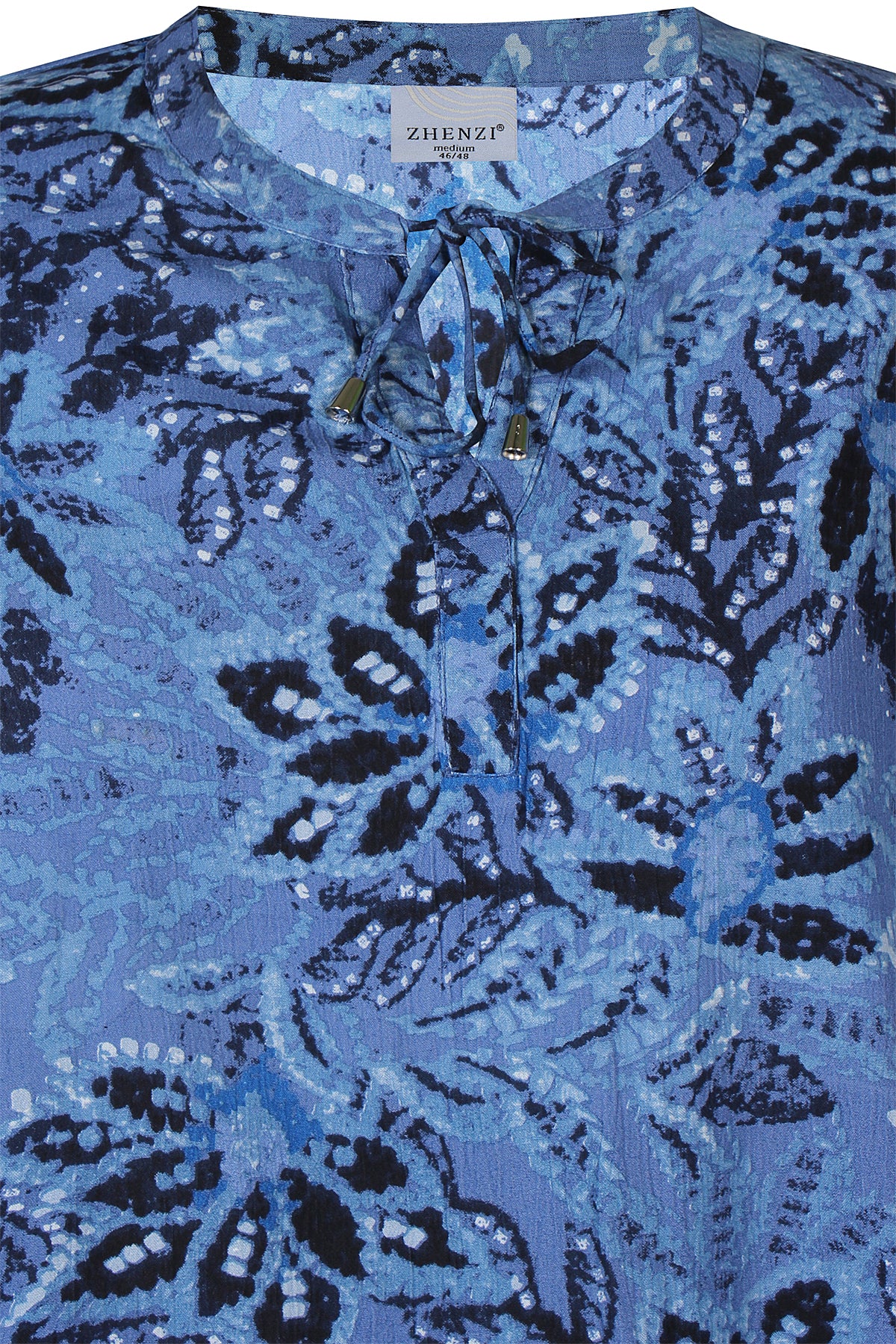 Zhenzi -Elysa 1287-Blouse S/S Navy