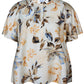Zhenzi -Freya 1301-Blouse S/S Navy