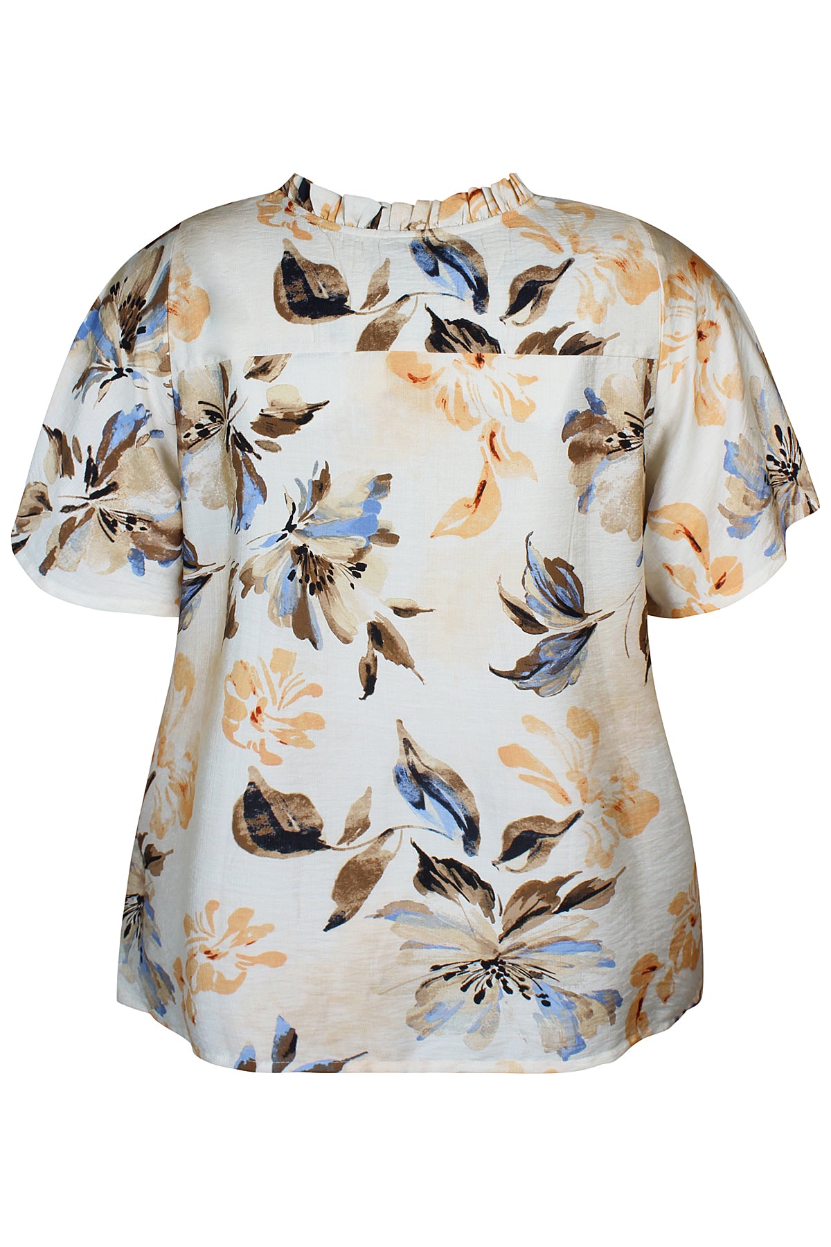 Zhenzi -Freya 1301-Blouse S/S Navy