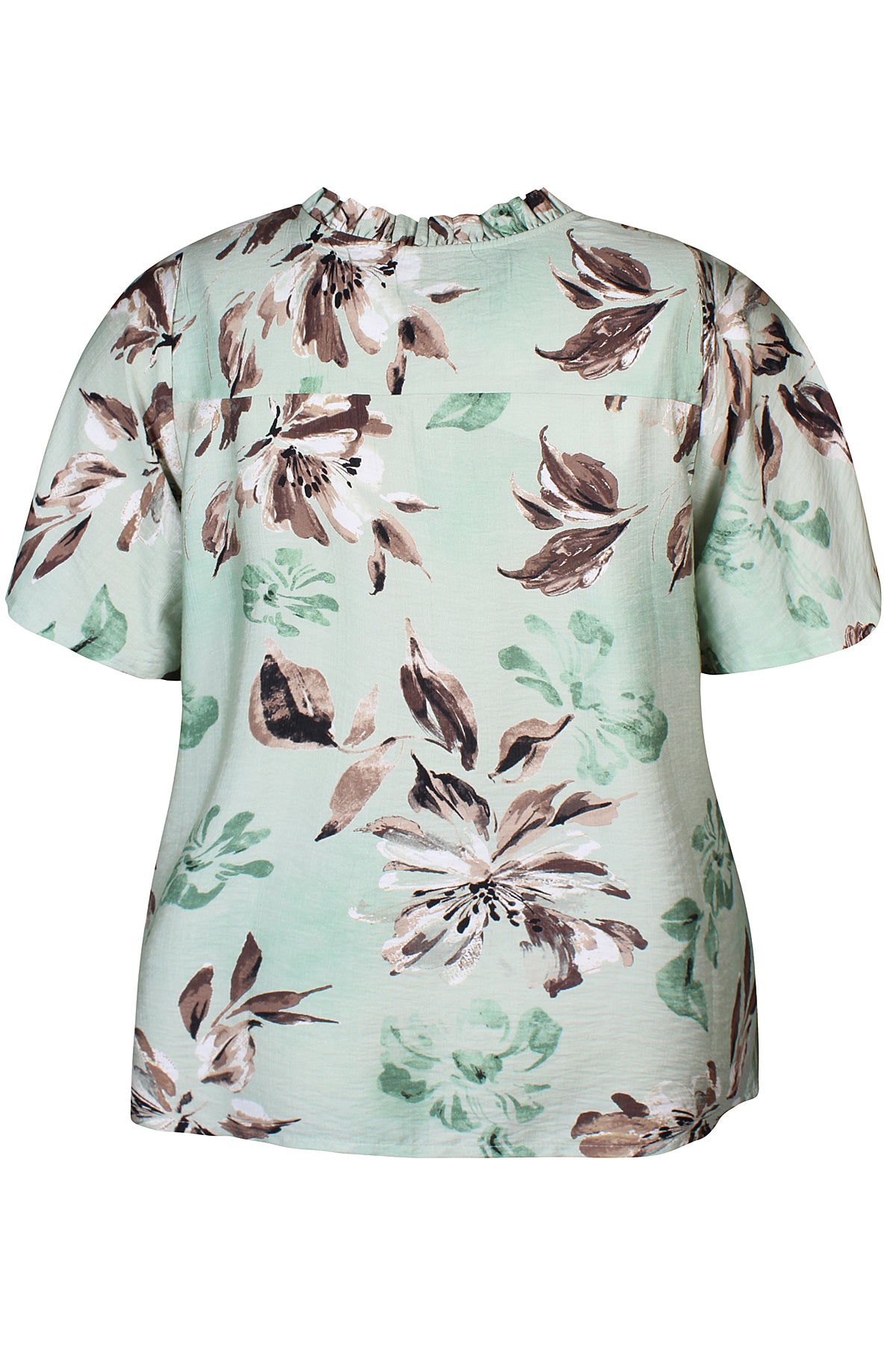 Zhenzi -Freya 1301-Blouse S/S Cactus green