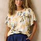 Zhenzi -Freya 1301-Blouse S/S Navy