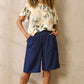 Zhenzi -Freya 1301-Blouse S/S Navy