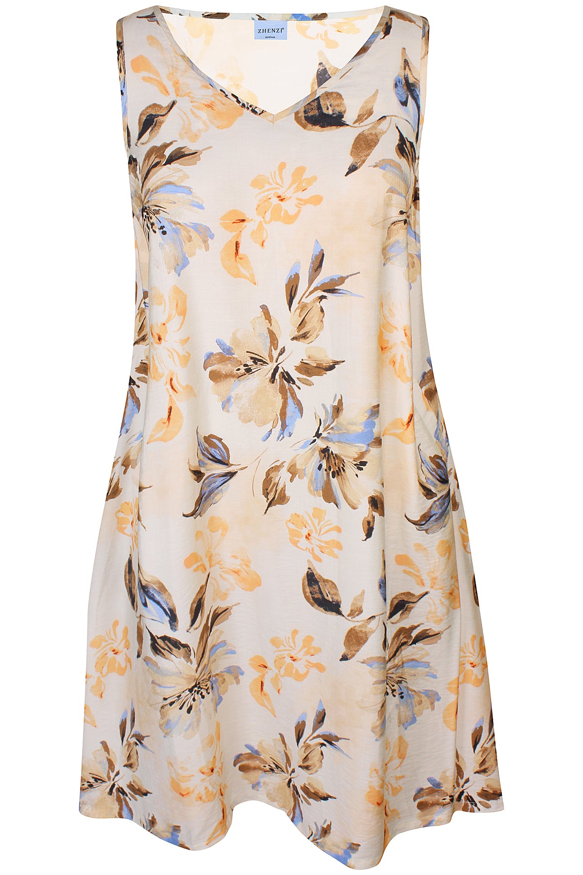 Zhenzi Freya 1302-Dress N/S Navy
