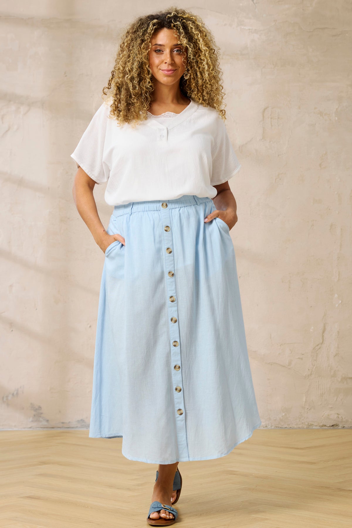 Zhenzi - Hyla 1303 - Blouse Wit