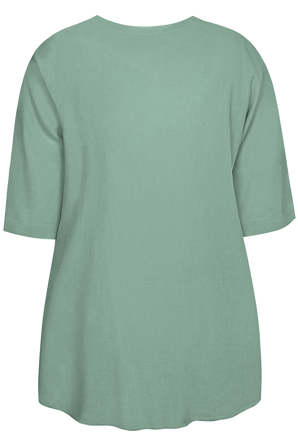 Zhenzi -Hyla 1304-Tunic 3/4 Cactus green
