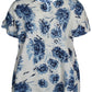 Zhenzi -Frida 1308-Blouse S/S Navy