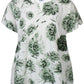 Zhenzi -Frida 1308-Blouse S/S Cactus green