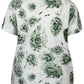 Zhenzi -Frida 1308-Blouse S/S Cactus green