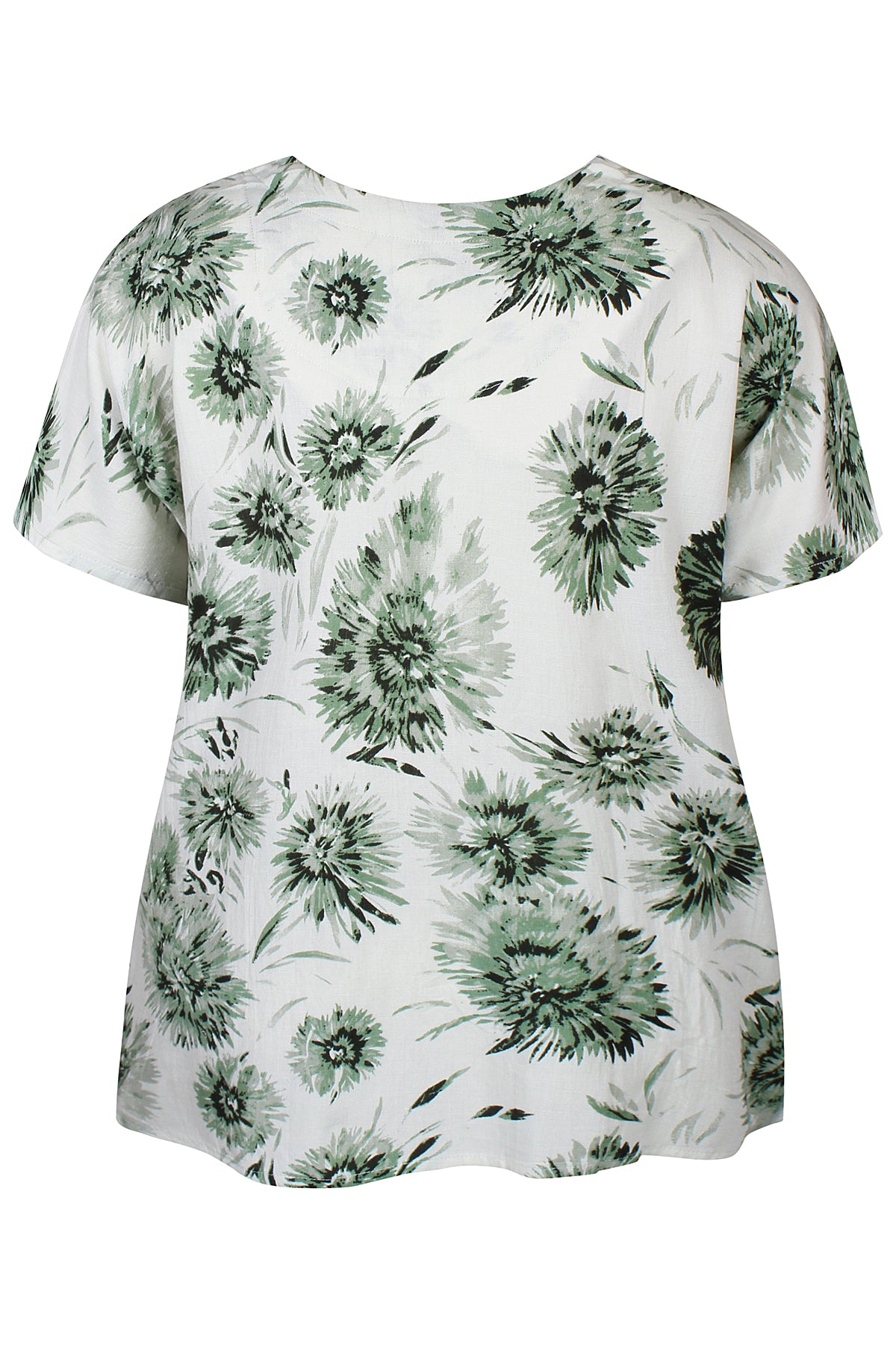 Zhenzi -Frida 1308-Blouse S/S Cactus green