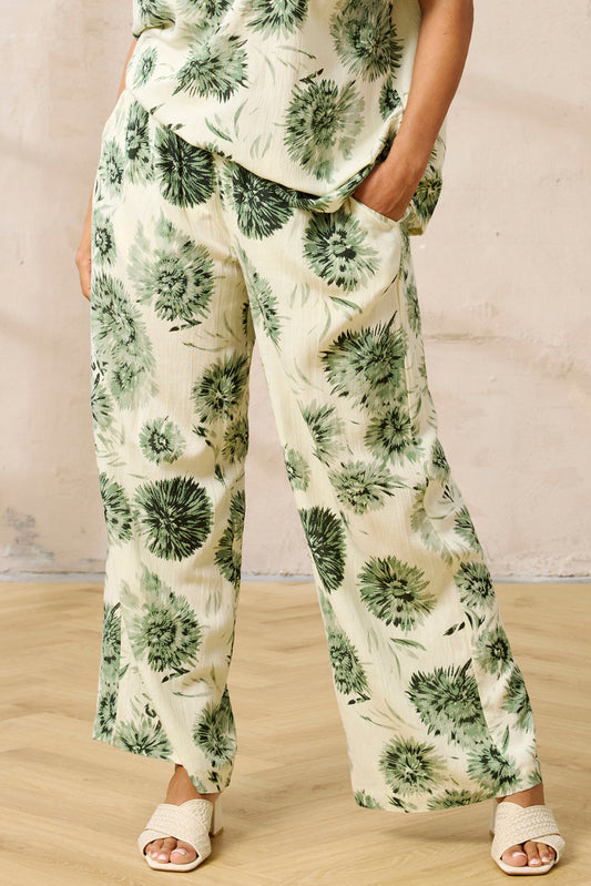 Zhenzi -Frida 1310-Pants Cactus green