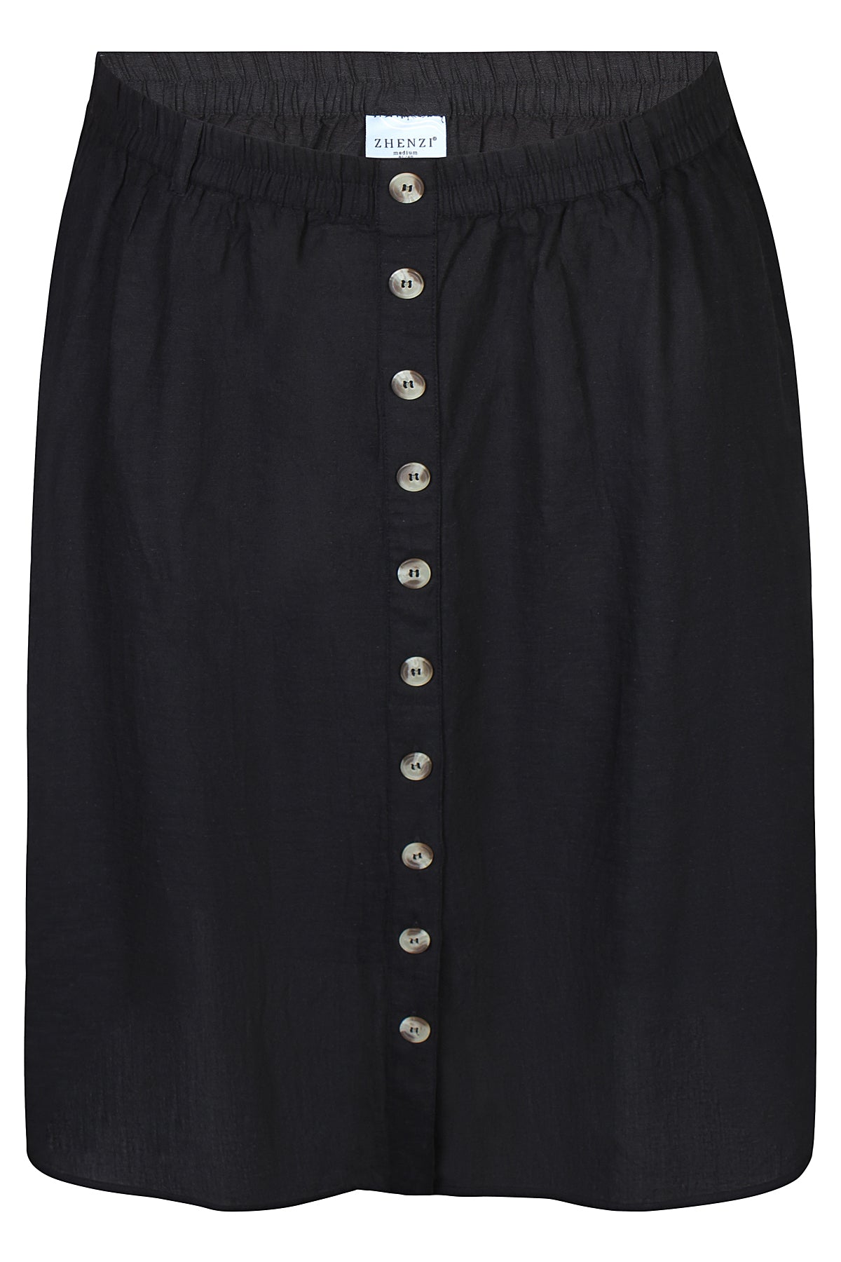 Zhenzi -Hyla 1313-Skirt Zwart