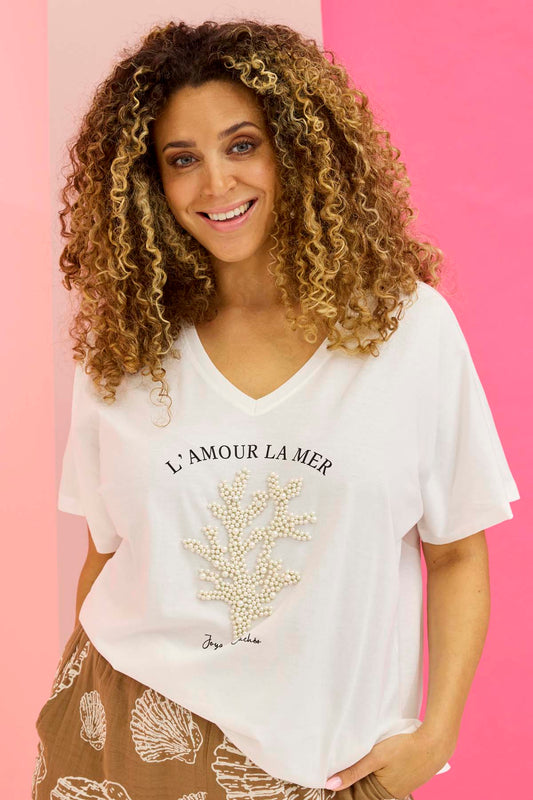 Zhenzi -Heidi 1350-T-shirt S/S Off-white