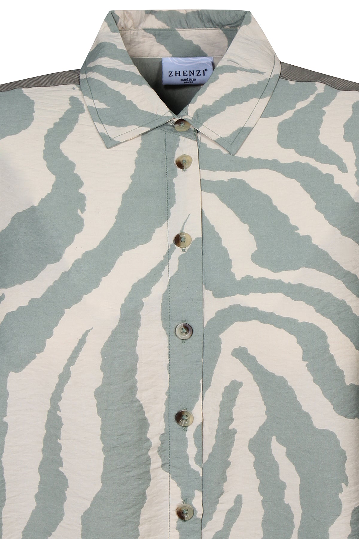 Zhenzi - Jaeda 1373 - Shirt Dusty Tea