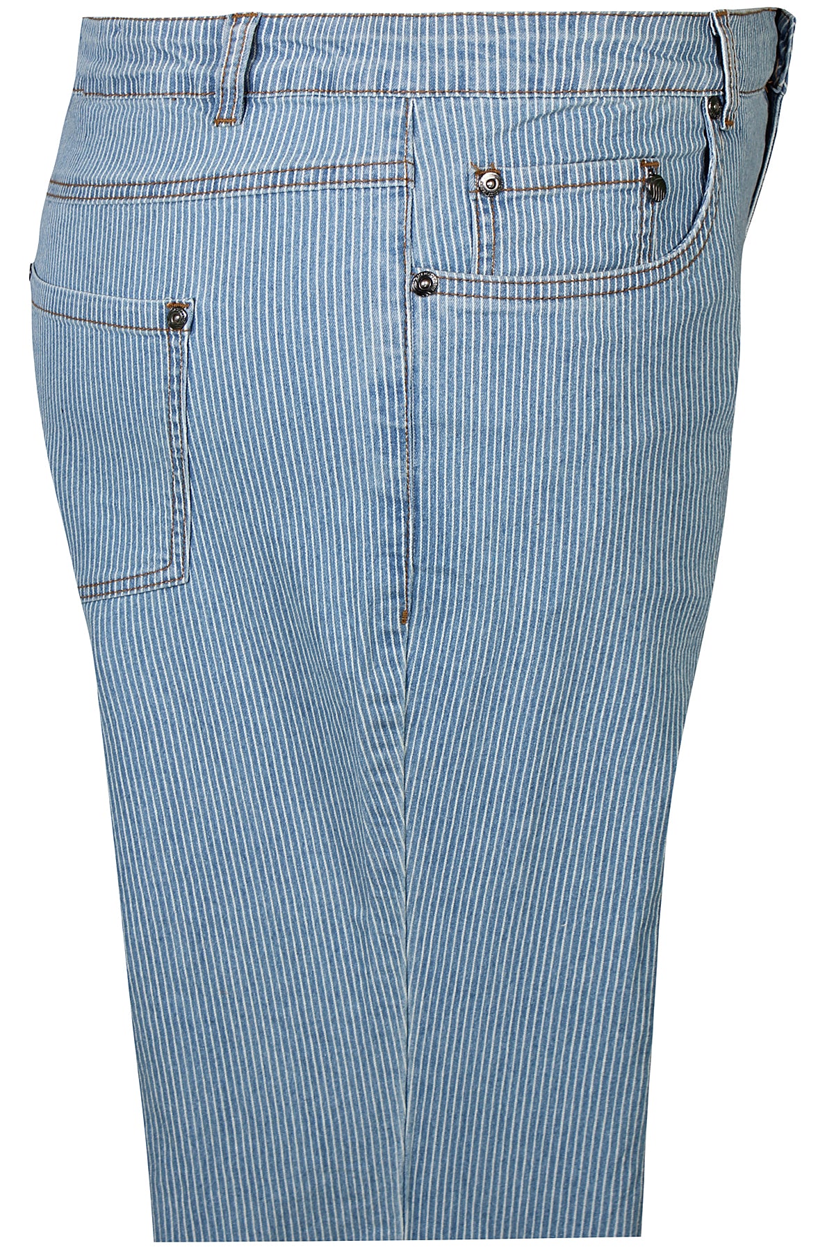 Zhenzi -Salsa 161-Salsa Fit Pants Pintstripe Light