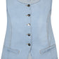 Zhenzi -Joana 1396-Waistcoat Angelite denim
