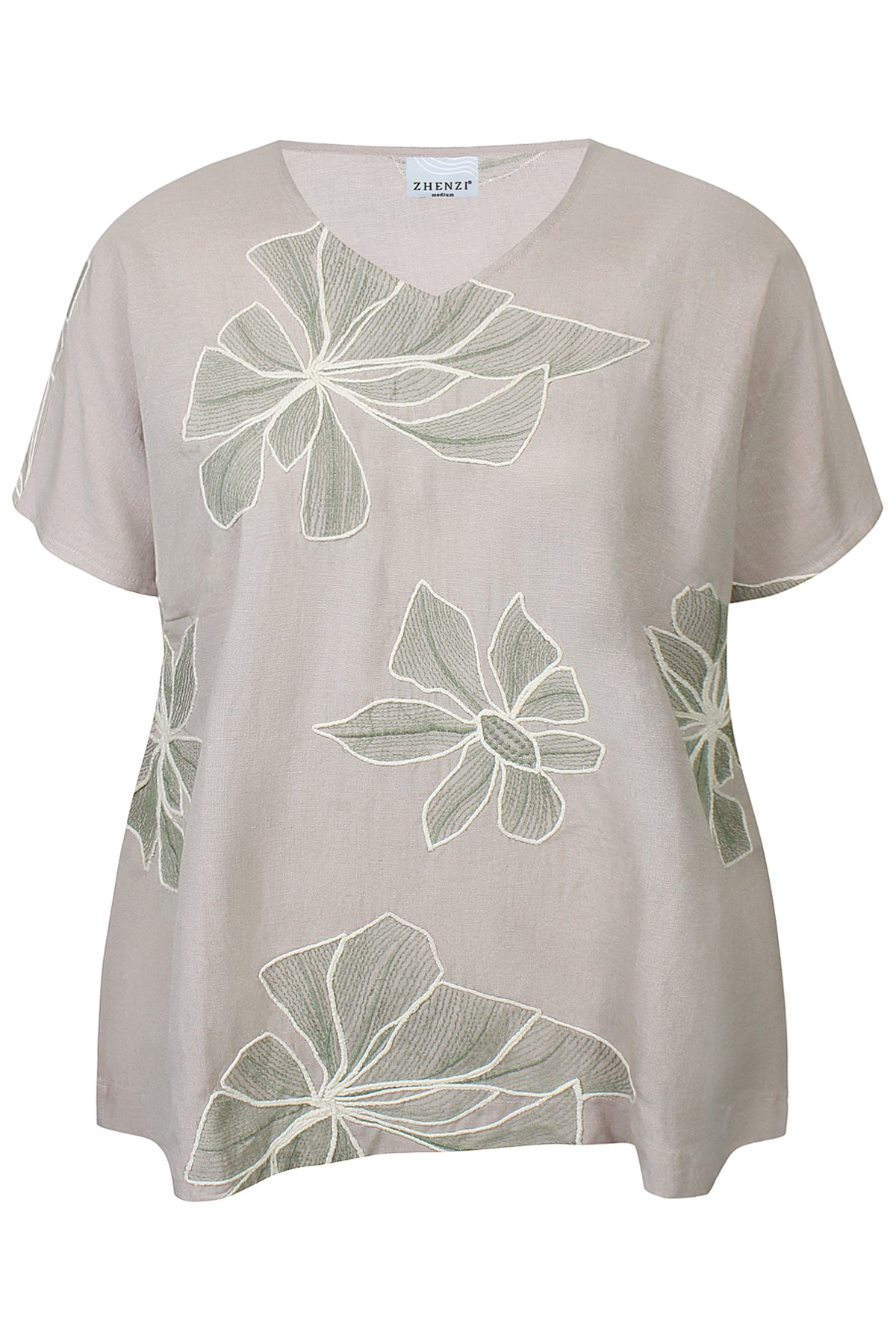 Zhenzi - Junie 1416 - Blouse Sandshell